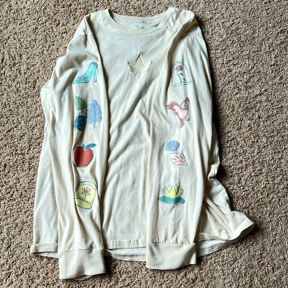 Yellow Disney Long Sleeve Shirt